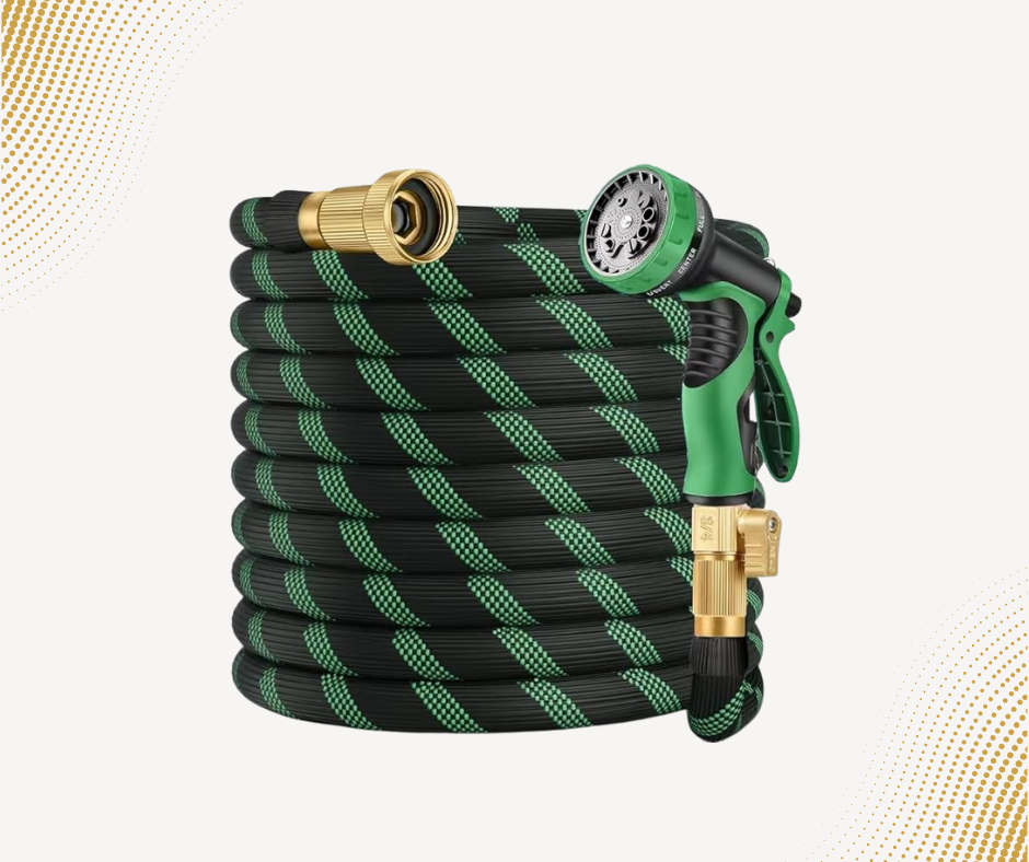 50FT Heavy-Duty Flexible Garden Hose