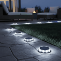 4 - Pack Solar Ground Lights for Outdoor Garden Decoration - Outdoor Home Upgrades