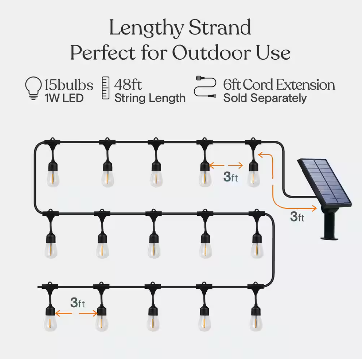 Brightech Ambience Pro Solar String Lights