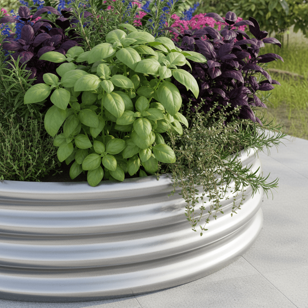 4ft Round Galvanized Steel Raised Garden Bed (2 - Pack) - Outdoor Home UpgradesFunctional Outdoor Problem - Solvers