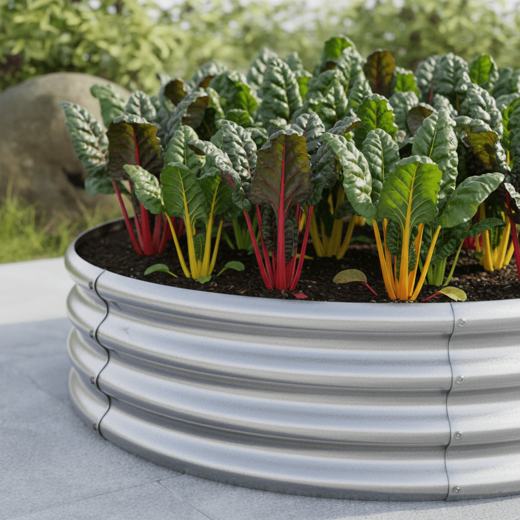 4ft Round Galvanized Steel Raised Garden Bed (2 - Pack) - Outdoor Home UpgradesFunctional Outdoor Problem - Solvers