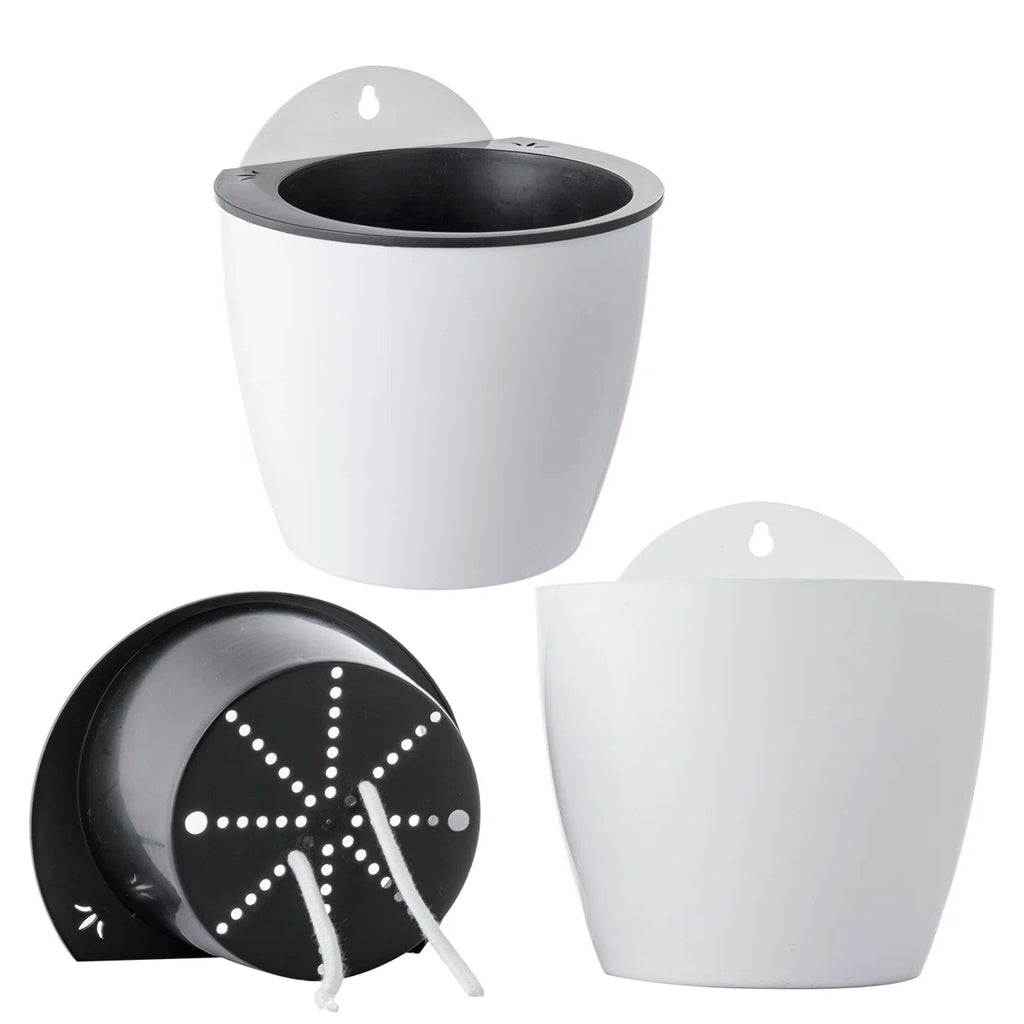 6-Piece Self-Watering Hanging Planter Set