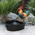 BirdArt™: The Whimsical Animal Fountain & Garden Sculpture - Outdoor Home Upgrades