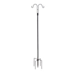 Double Shepherd’s Hook – Heavy Duty 60" Bird Feeder Pole (8 - Pack) - Outdoor Home UpgradesFunctional Outdoor Problem - Solvers