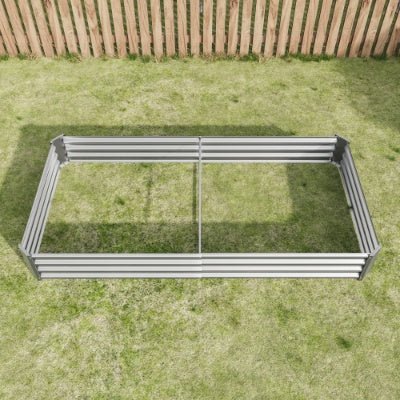 Large Metal Raised Garden Bed Kit - Black (91" x 44") - Outdoor Home UpgradesFunctional Outdoor Problem - Solvers