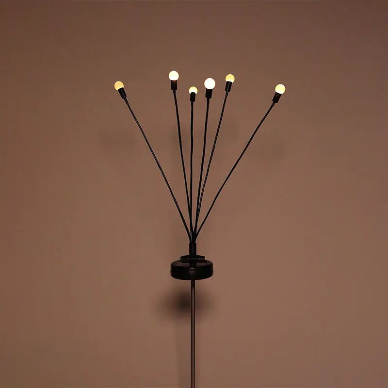 Lumina Firefly: Solar Swaying Garden Stakes (Metal Edition) - Outdoor Home Upgrades