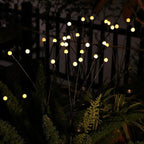 Lumina Firefly: Solar Swaying Garden Stakes (Metal Edition) - Outdoor Home Upgrades