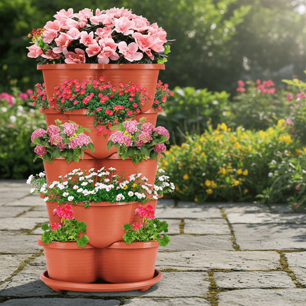 pace - Saver Tower: Self - Watering Hanging Garden (5 - Tier) - Outdoor Home UpgradesFunctional Outdoor Problem - Solvers