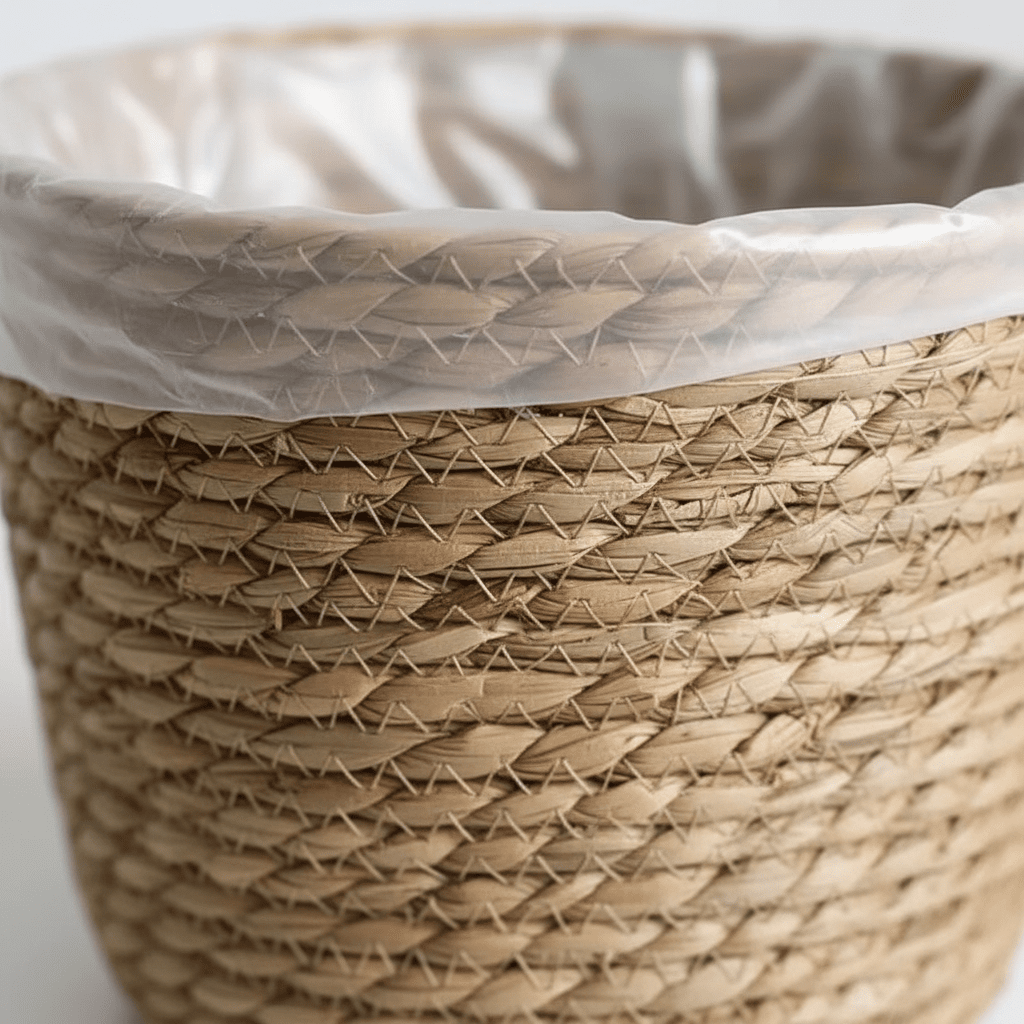 Premium Artisan Woven Grass Planter Basket (Eco - Luxe Edition) - Outdoor Home Upgrades