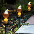 Solar Powered Realistic Eagle Statue & Pathway Light - Outdoor Home Upgrades