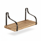 Artisan Industrial Floating Shelf Set (3 Pack) - Wood & Iron - Outdoor Home UpgradesFunctional Outdoor Problem-Solvers